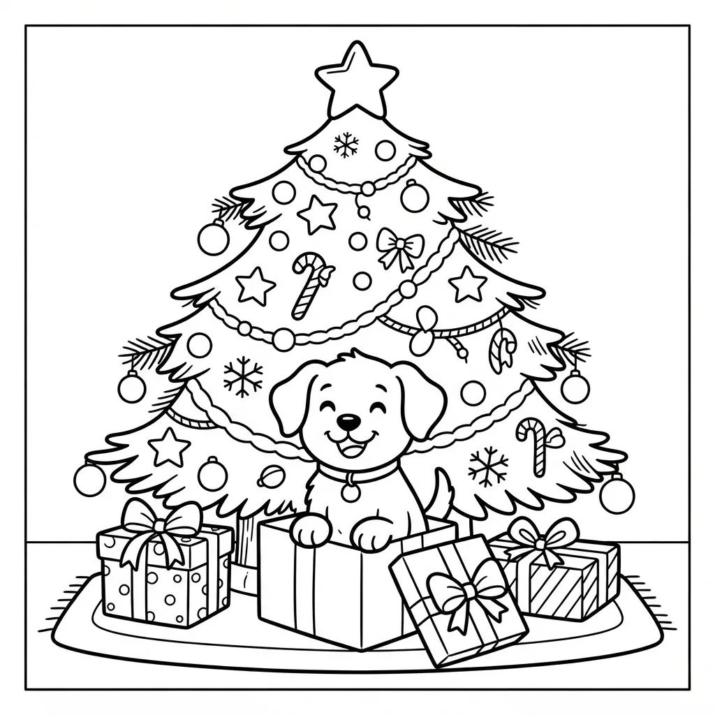 Free Printable Free Christmas Coloring Pages Sheet 13