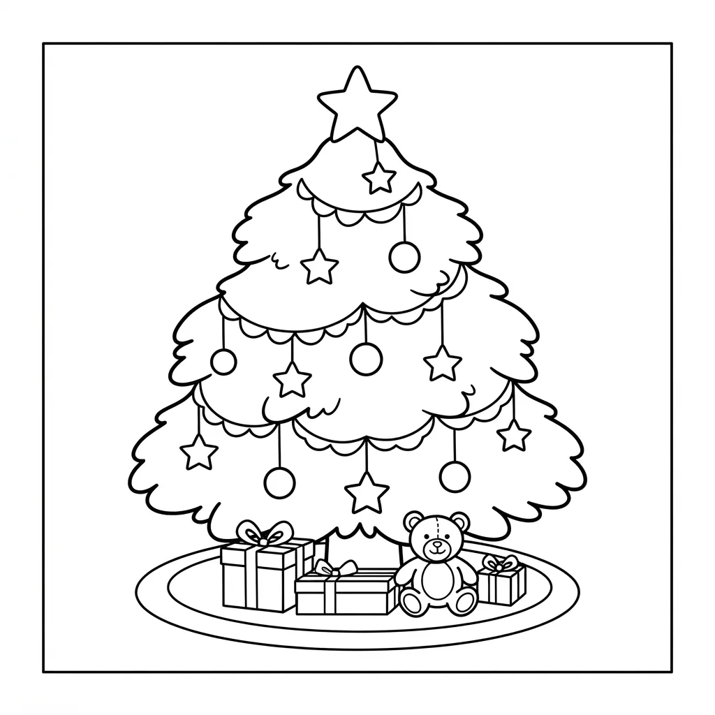 Free Printable Free Christmas Coloring Pages Sheet 2