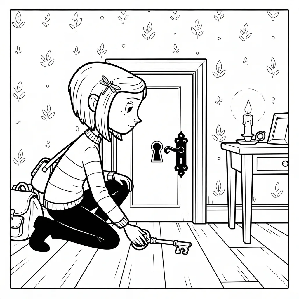 Free Printable Coraline Coloring Pages Sheet 4