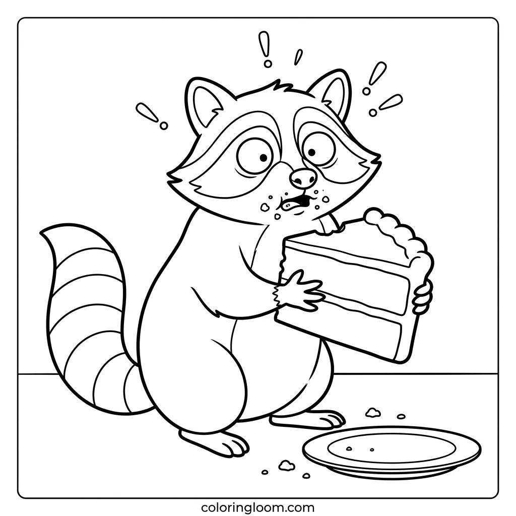 Free Printable Funny Coloring Page for Kids 9