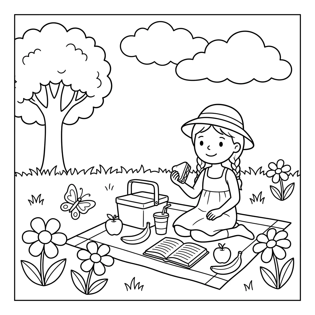 Free Printable Girl Moments Coloring Book Pages Sheet 3