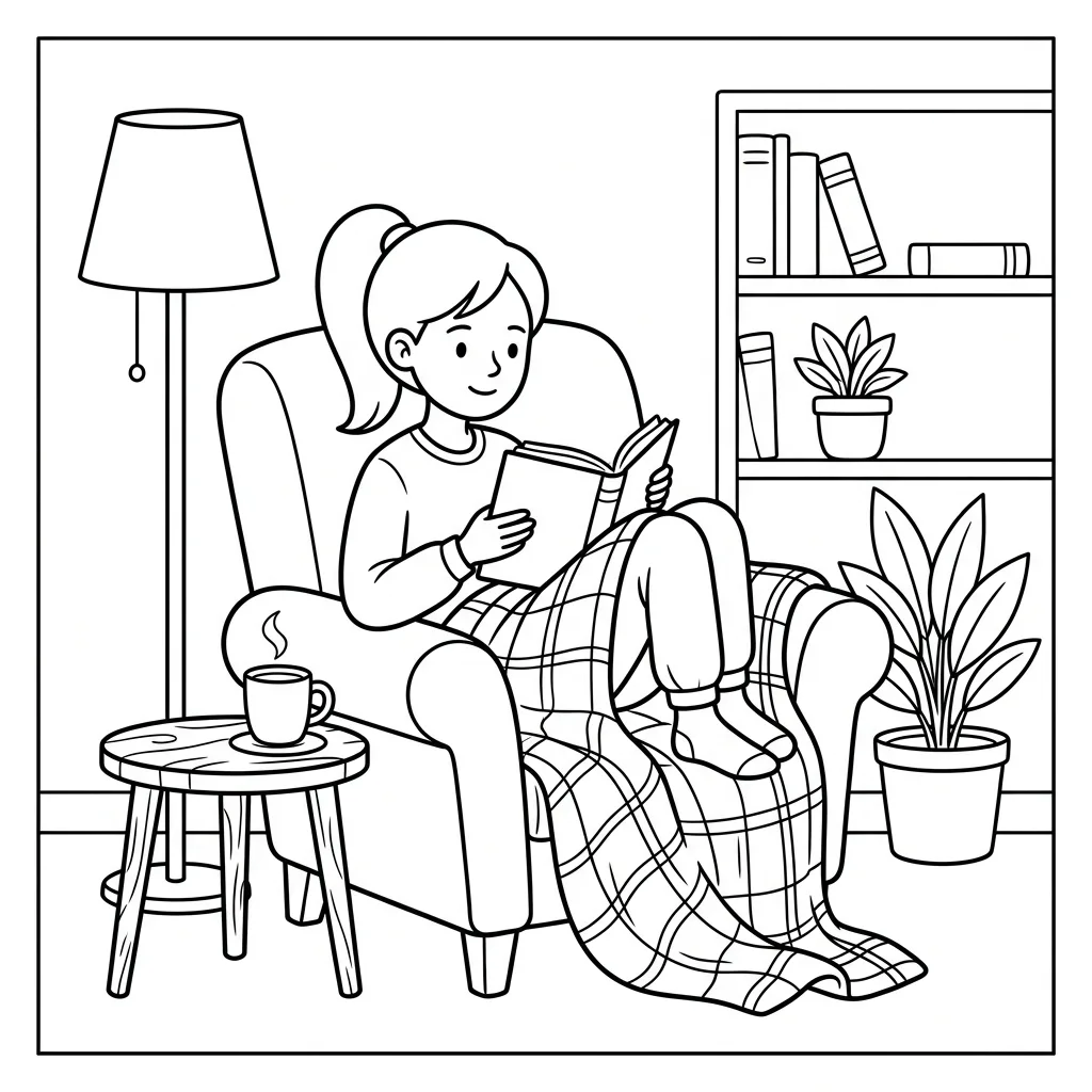 Free Printable Girl Moments Coloring Book Pages Sheet 5