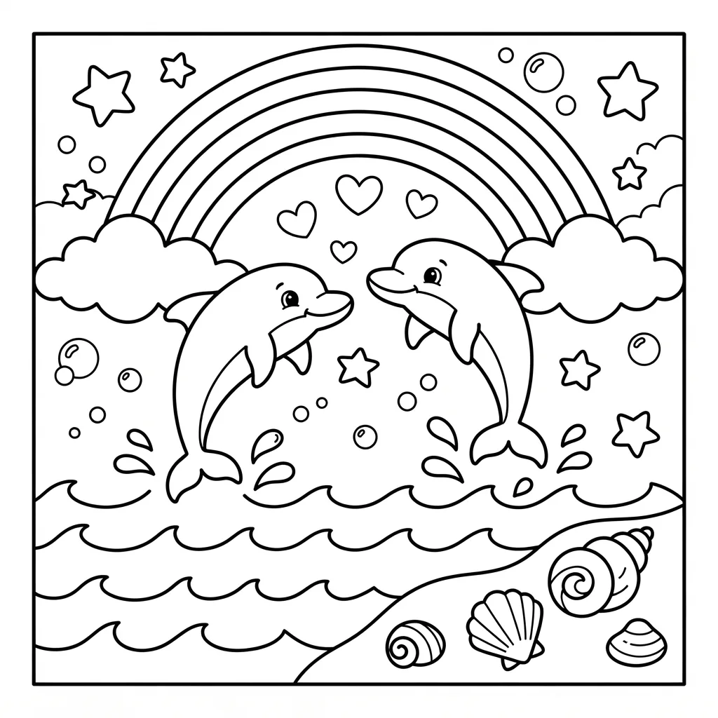 Free Printable Lisa Frank Coloring Pages Sheet 7