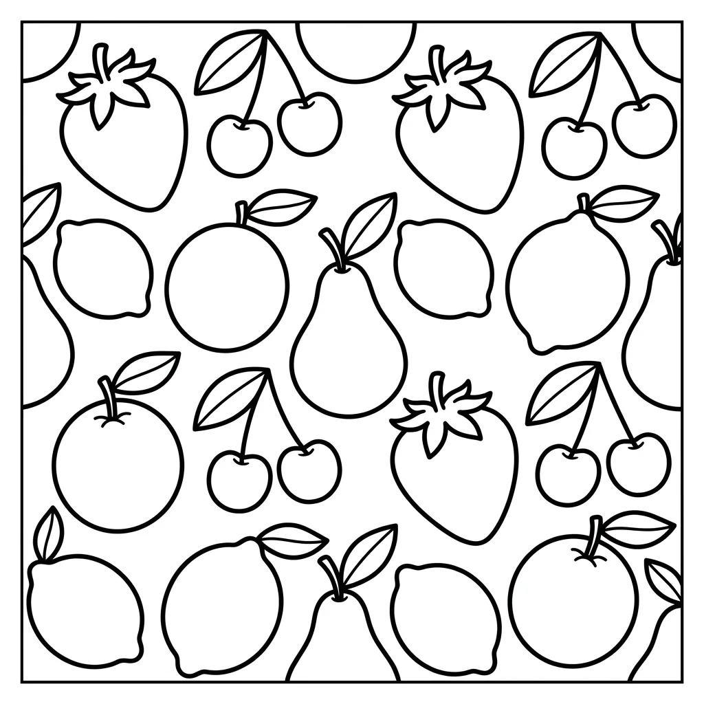 Free Printable Pattern Coloring Pages Sheet 7