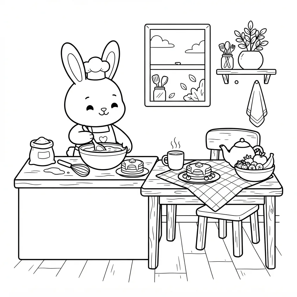 Free Printable Procreate Coloring Pages Sheet 2