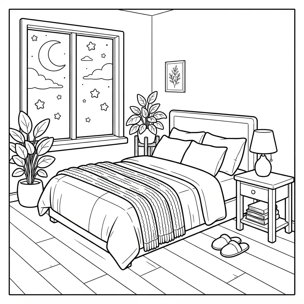 Free Printable Relaxing Coloring Pages Sheet 2