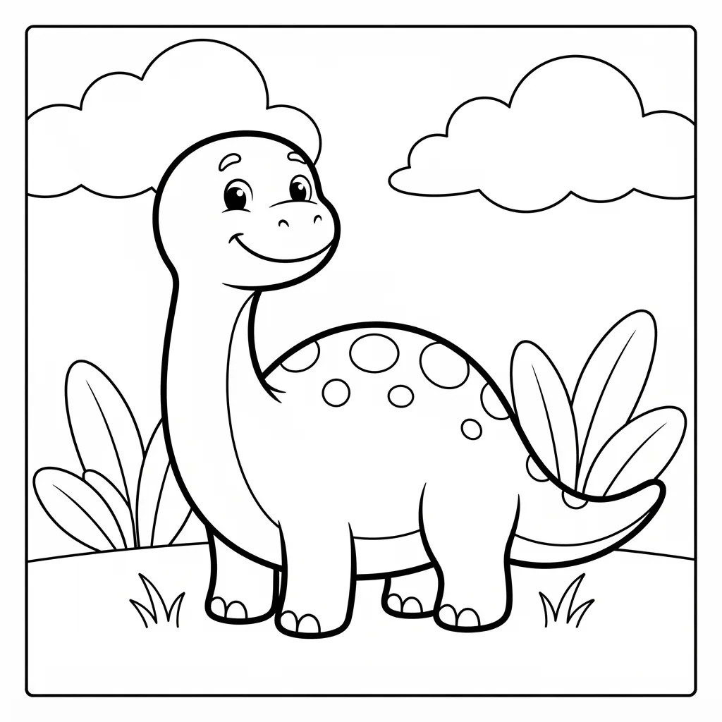 Free Printable Toddler Coloring Pages Sheet 1