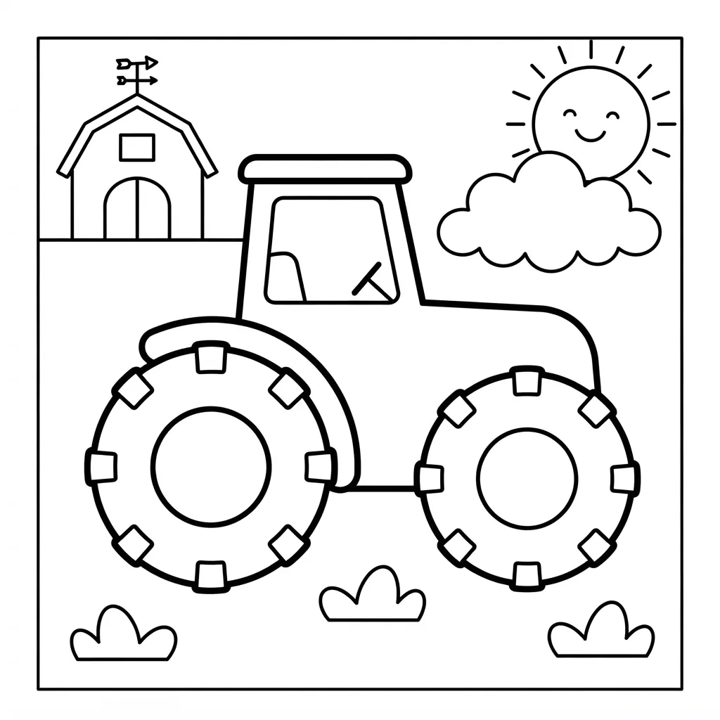 Free Printable Toddler Coloring Pages Sheet 10