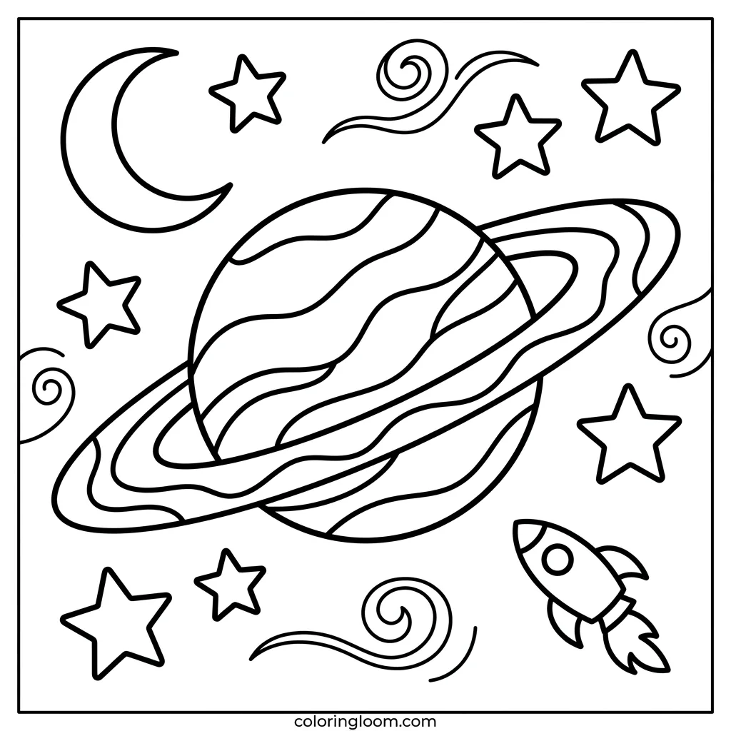 Free Printable Trippy Coloring Pages Sheet 6