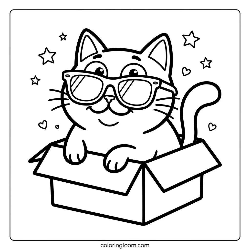 Free Printable Funny Coloring Pages Sheet 2