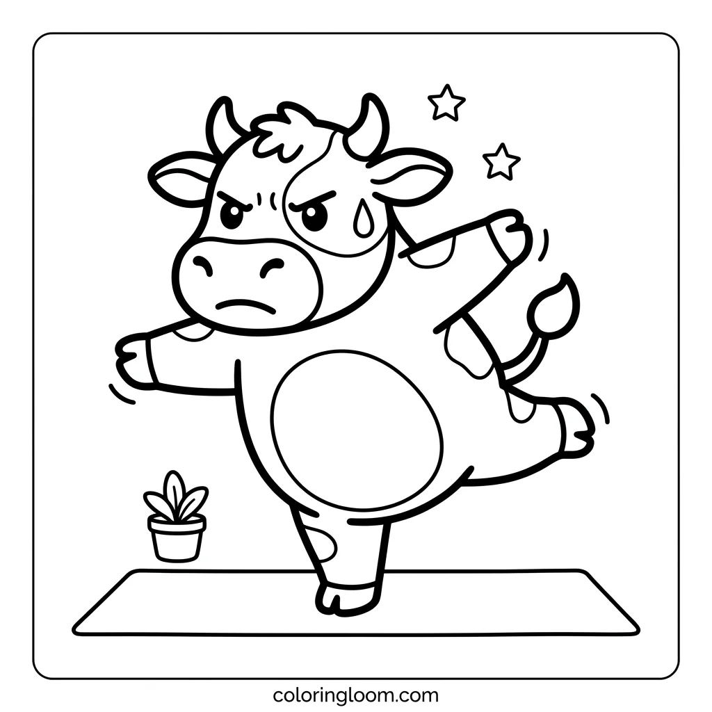 Free Printable Funny Coloring Pages Sheet 4