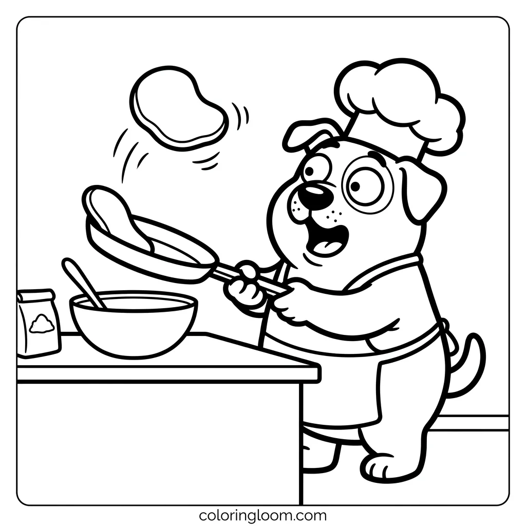 Free Printable Funny Coloring Pages Sheet 6
