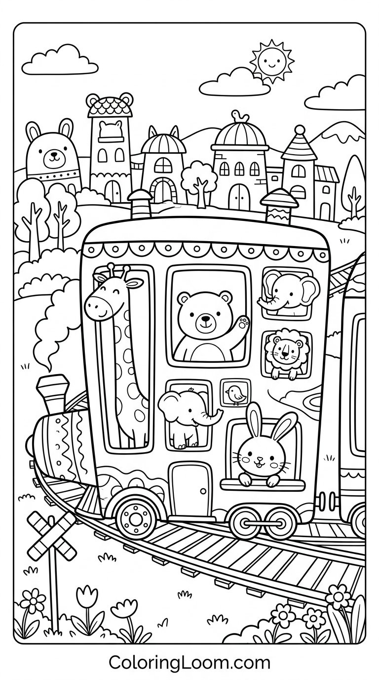 Free Printable Zootopia Coloring Pages Sheet 1