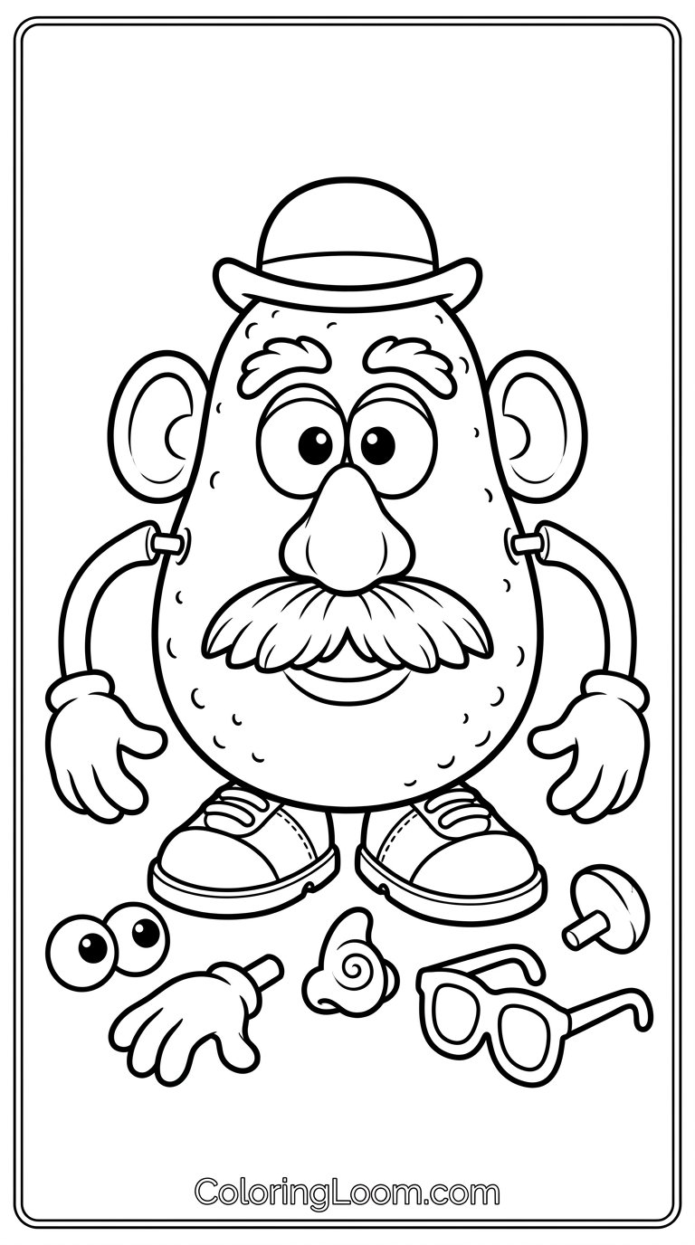 Free Printable Toy Story Coloring Pages Sheet 6