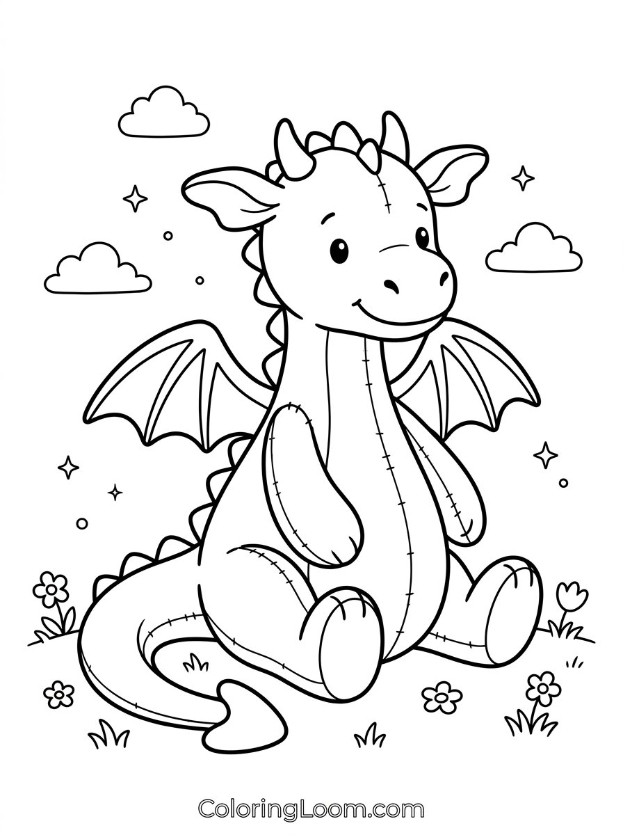 Free Printable Jellycat Coloring Pages Sheet 7