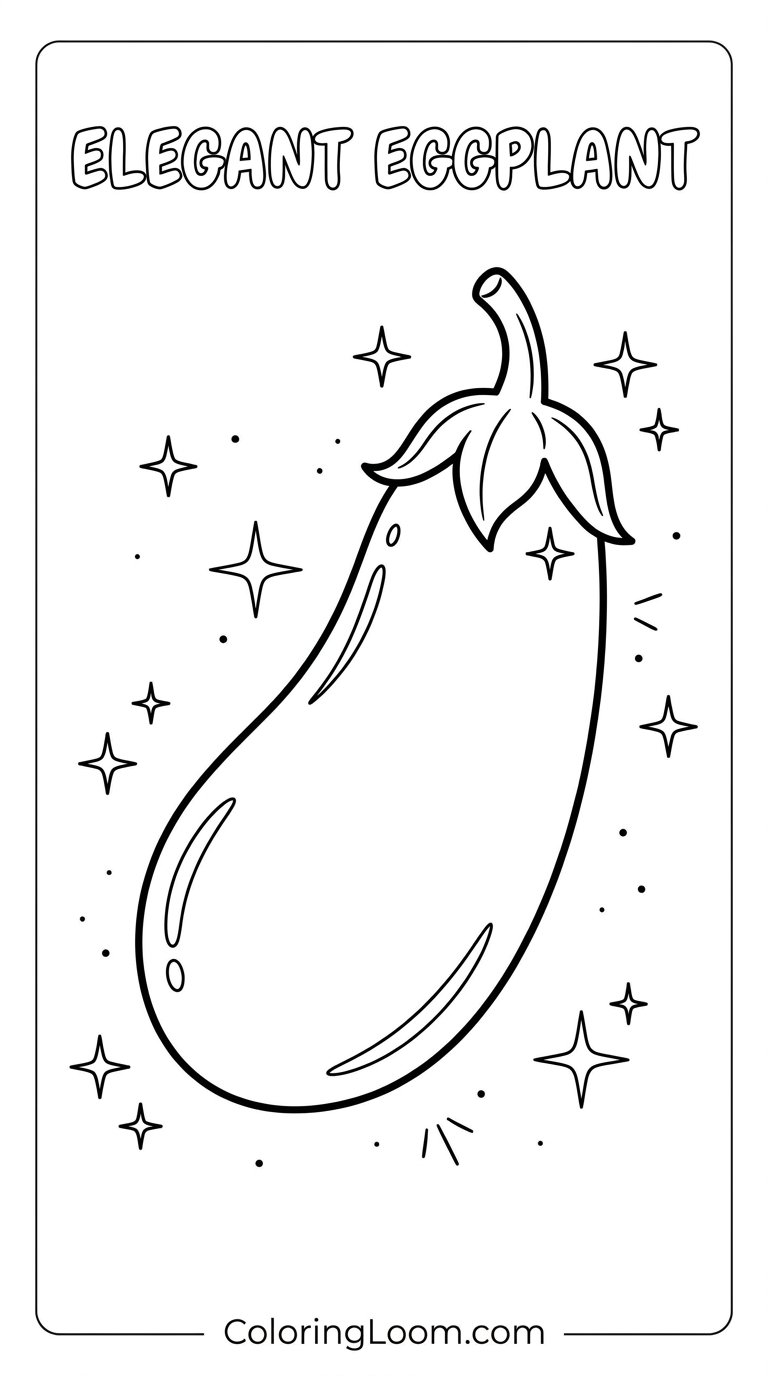 Free Printable Vegetable Coloring Pages Sheet 8