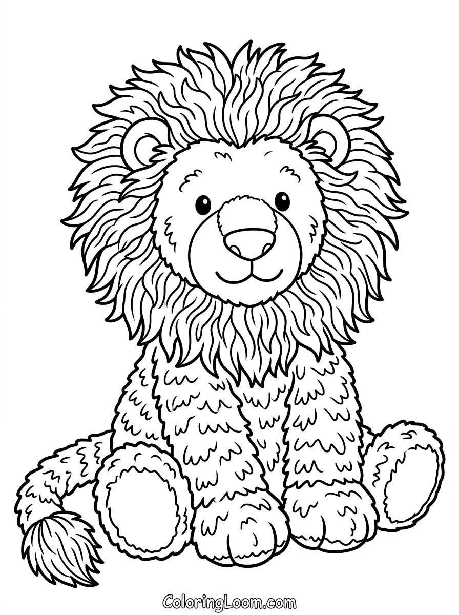 Free Printable Jellycat Coloring Pages Sheet 8