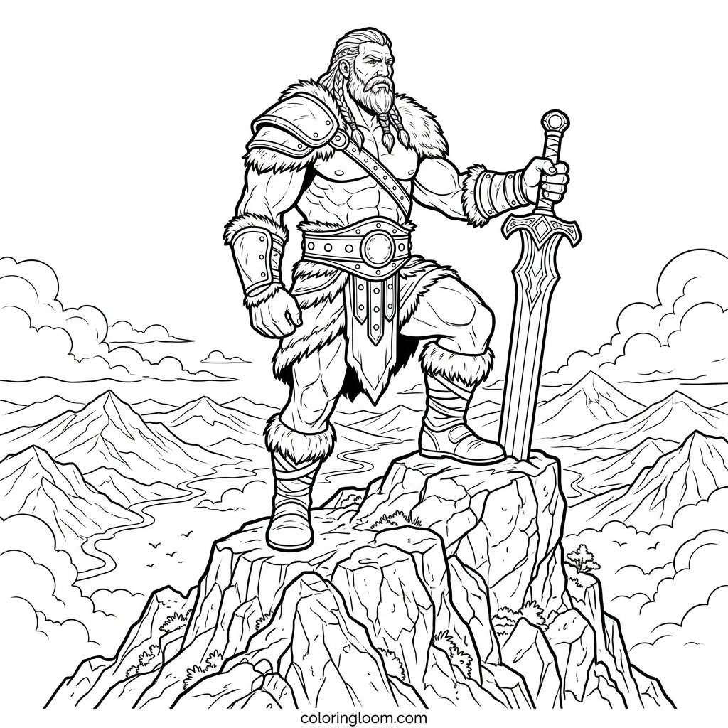 Free Printable Hulk Coloring Pages Sheet 2