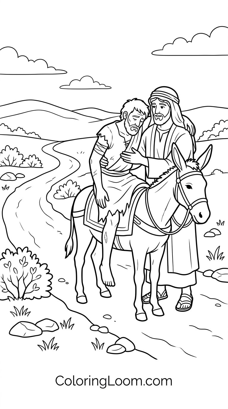 Free Printable Sunday School Coloring Pages Sheet 7
