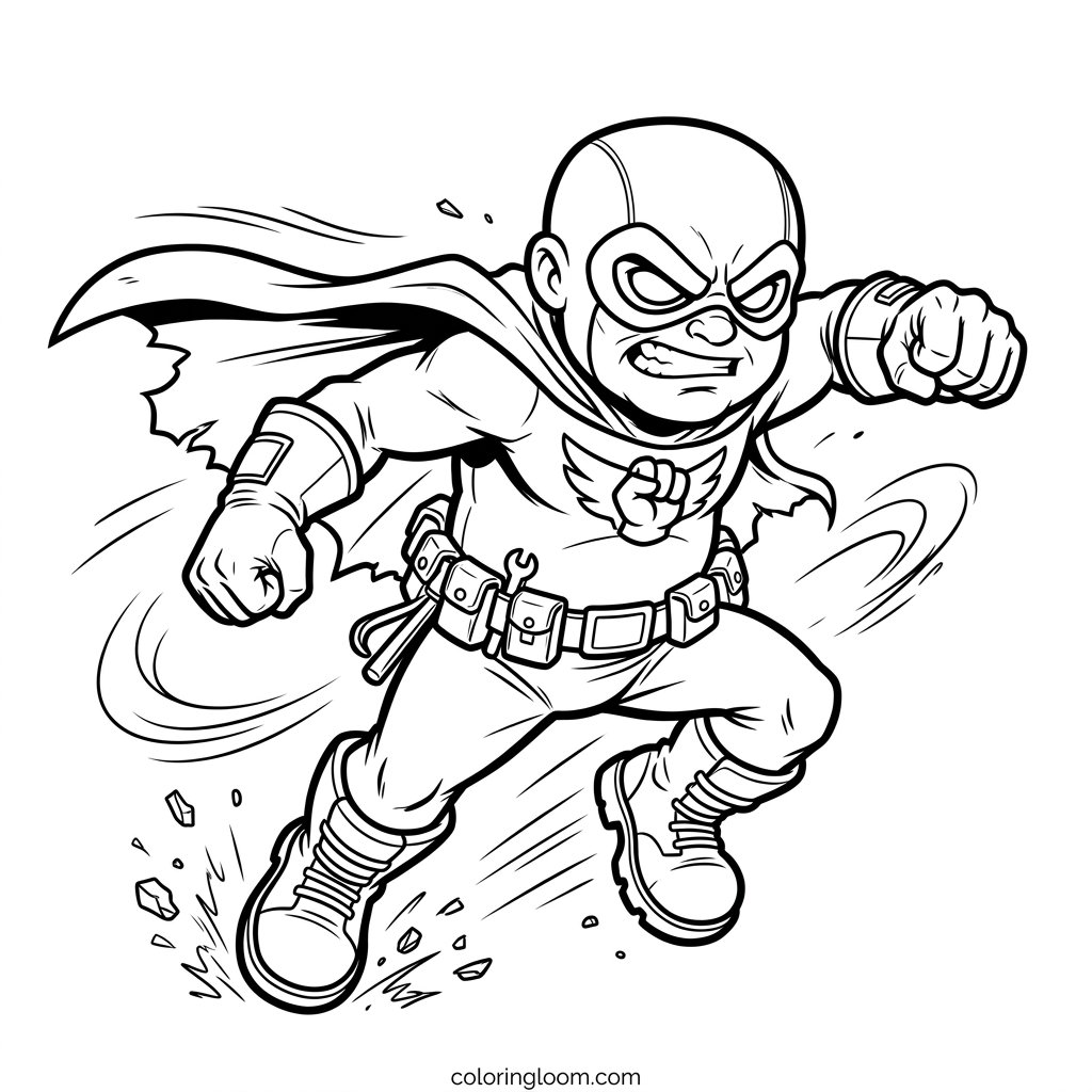 Free Printable Minions Coloring Pages Sheet 7