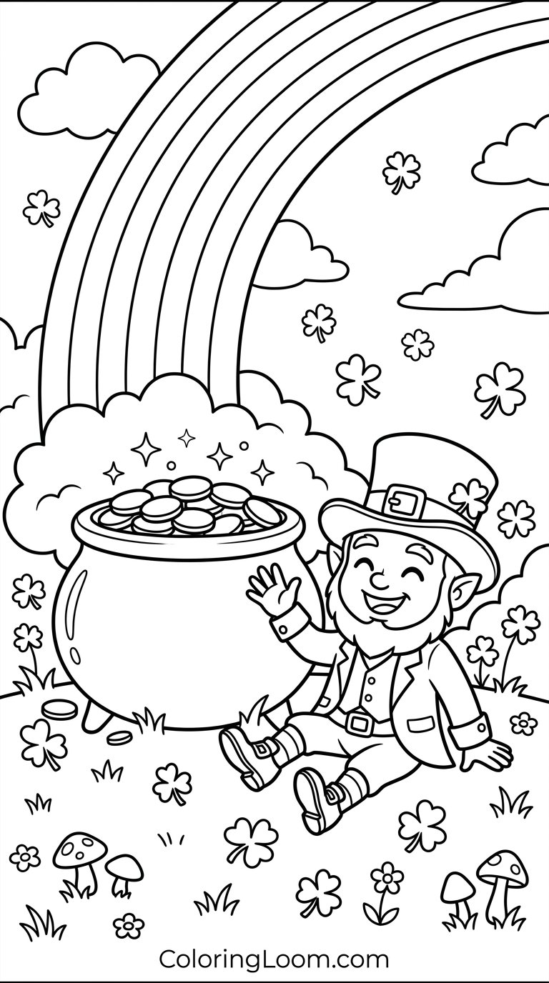 Free Printable Holiday Coloring Pages Sheet 9