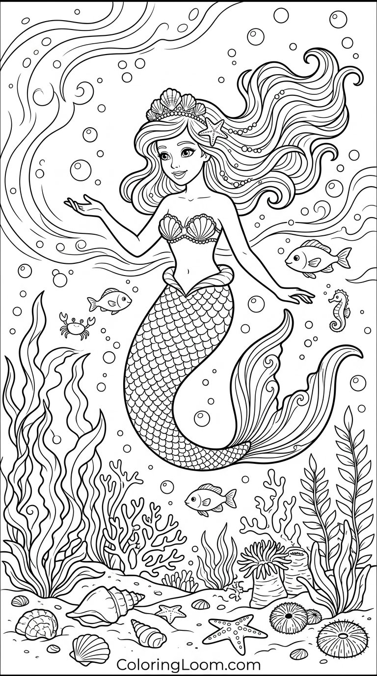 Free Printable Disney Cartoon Coloring Pages Sheet 7