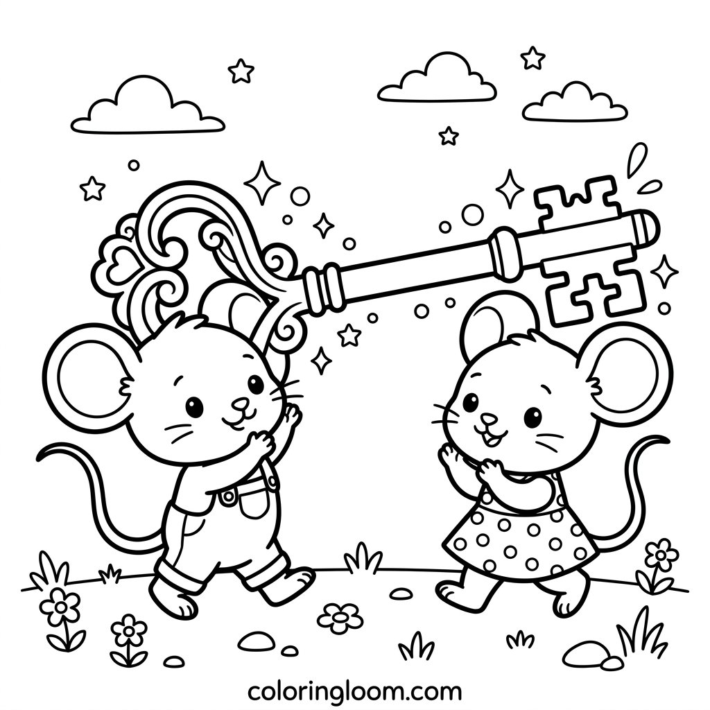 Free Printable Cinderella Coloring Pages Sheet 7