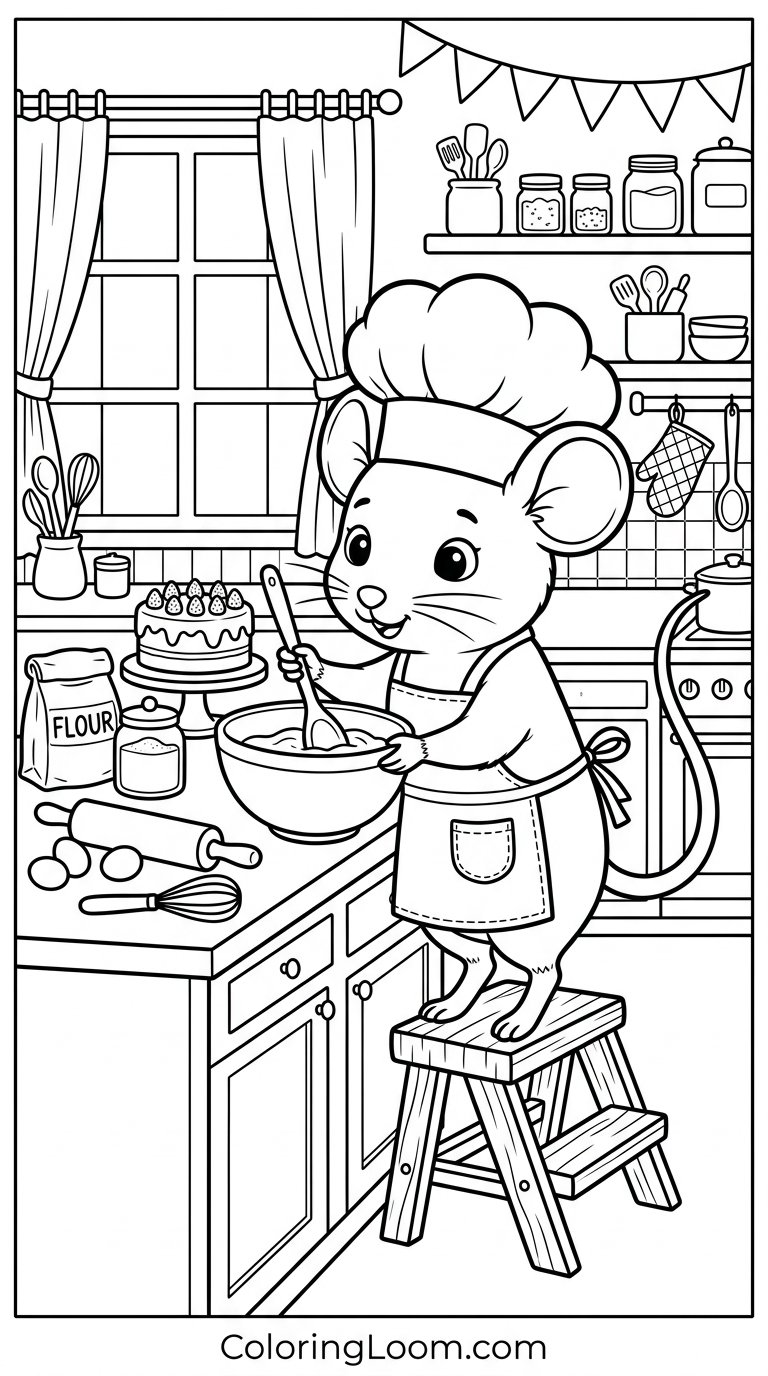 Free Printable Minnie Mouse Coloring Pages Sheet 3