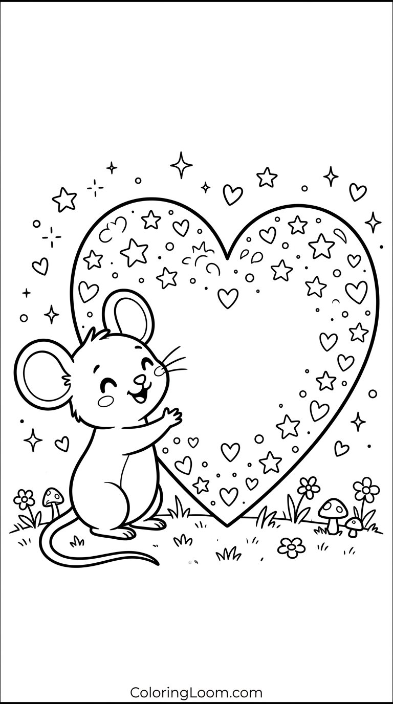 Free Printable Minnie Mouse Coloring Pages Sheet 8