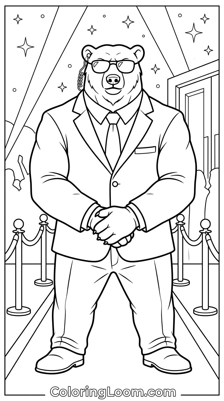 Free Printable Zootopia Coloring Pages Sheet 9