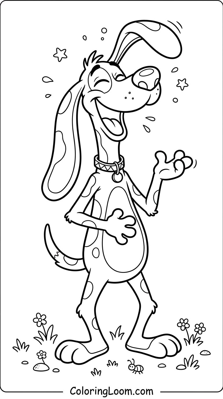 Free Printable Disney Cartoon Coloring Pages Sheet 12