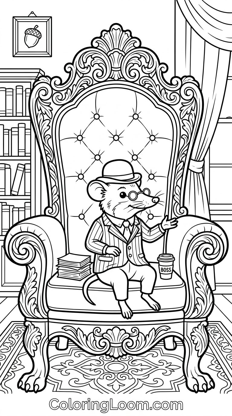Free Printable Zootopia Coloring Pages Sheet 12