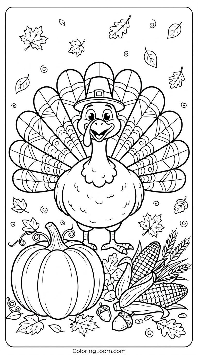 Free Printable Holiday Coloring Pages Sheet 12