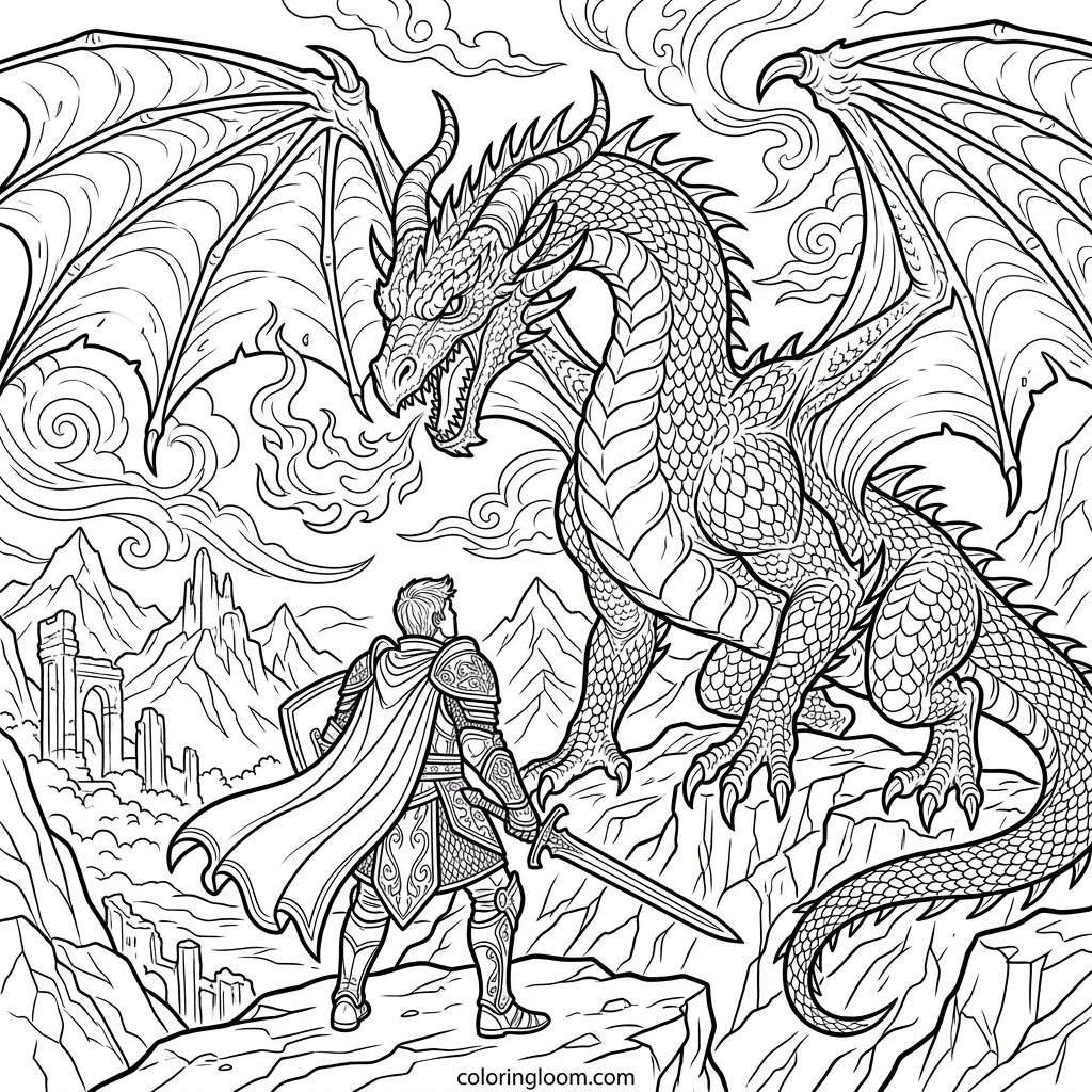 Free Printable Goku Coloring Pages Sheet 7