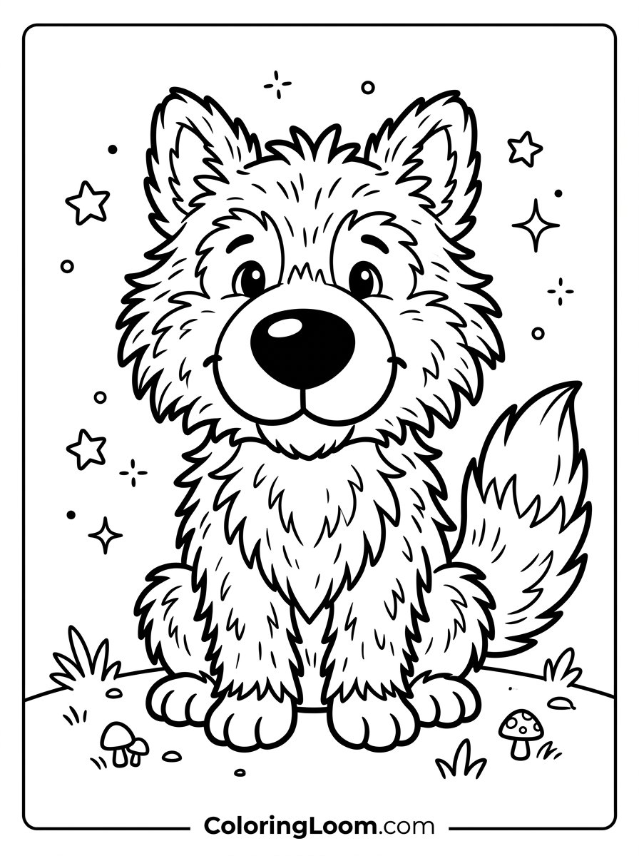 Free Printable Jellycat Coloring Pages Sheet 12